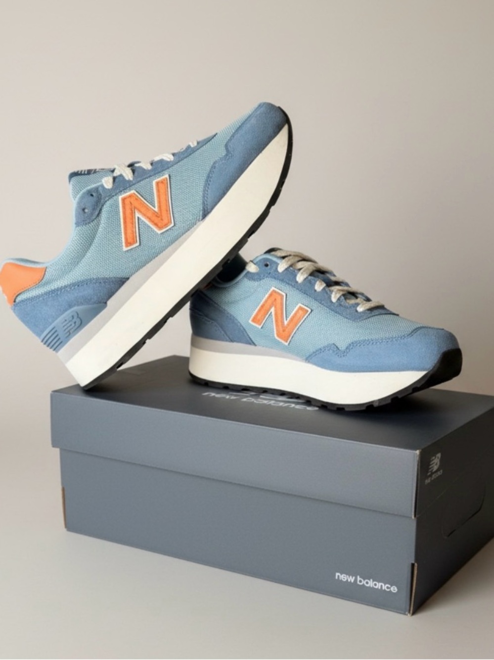 NEW BALANCE 515H Platform Sneaker Women’s 7.5 WL515HAI Blue